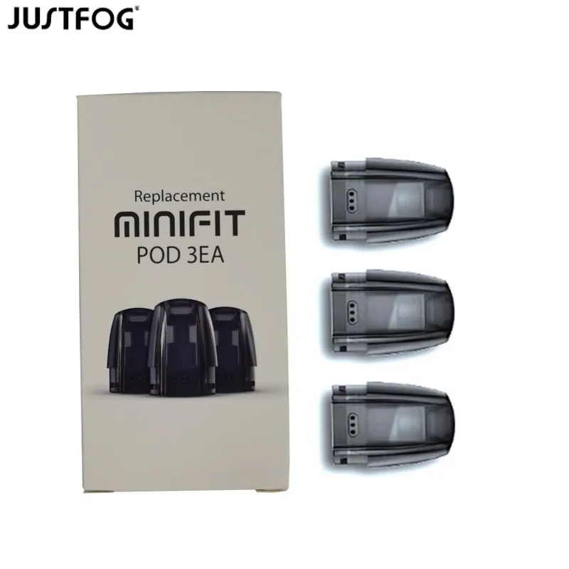 

3pcs/lot Original Justfog Replacement Pod Cartridge 1.5ml Capacity for Justfog Pod System Vape Kit