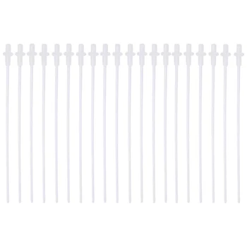 

20 Sets of Artificial Insemination Rod Test Tube Disposable Pollination Pipette Breeding Catheter Dog Pet