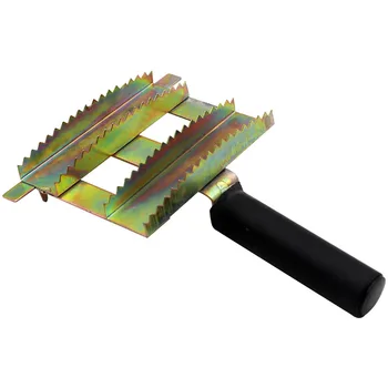 

Cattle Calf OX Cow Hair Comb Cleaning Brush Two Sides Head Antipruritic Rubber Handle Livestock Tools