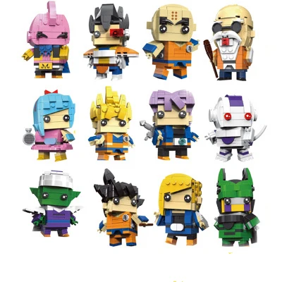 

21 Style Classic Cartoon Characters DIY Small Particles Puzzle Assembling building Blocks Birthday, Christmas goods toys