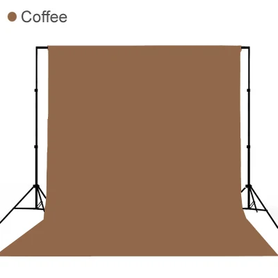 200 см* 300 см фотография Нетканая ткань фон ткань сплошной цвет хромаки Backgound для фотостудии видео - Цвет: Coffee
