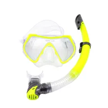 Очки для плавания, маска для дайвинга, сухая верхняя трубка, регулируемый комплект для подводного плавания ENA88