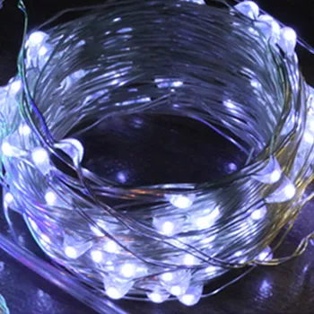 

100 LED String Lights Waterproof Watering Can Light Solar Powered Decoracion fairy light holiday lights lighting tree garland