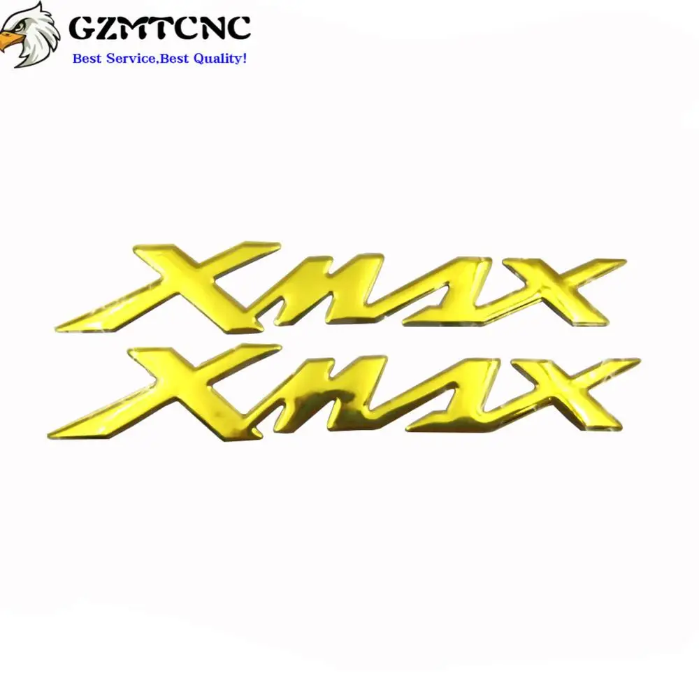 오토바이 3D 마크 스티커 탱크 데칼 아플리케 엠블럼 배지 탱크 패드 프로텍터 데칼 야마하 X-MAX XMAX X MAX 125 250 300