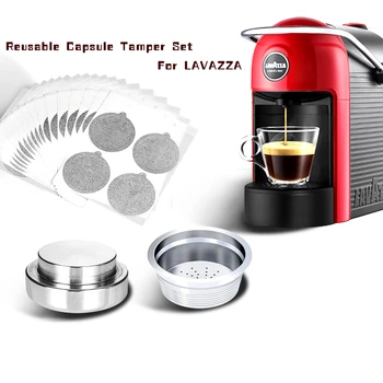 

Lavazza Refillable Capsule Crema Espresso Reusable Refillable Coffee Filter Capsule For Lavazza A Modo Mio Reutilisable Inox