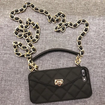 

Droshipping VIP Link Shoulder Bag Purse Wallet Soft Silicone Back Phone Case For iPhone 11 Pro Max 6 6s 7 8 Plus XS Max XR X 10