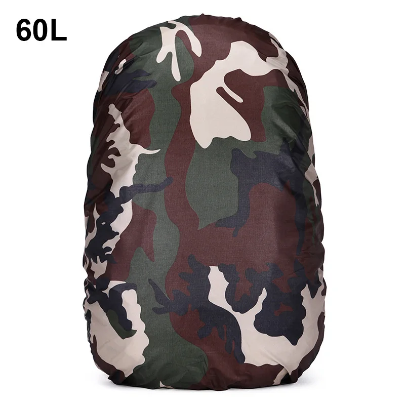 Розовый 20L 45L 60L Военная камуфляжная спортивная сумка с принтом, чехлы для наружной водонепроницаемой защитной сумки, Ультралегкая Портативная сумка, Оксфорд, дождевик - Цвет: Розовый