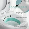 Woman Folding Toilet Bidet Postpartum Bath Toilet Seat Self Cleaning Hip Irrigator Perineum Soaking Bathtub Hemorrhoid Treatment 5