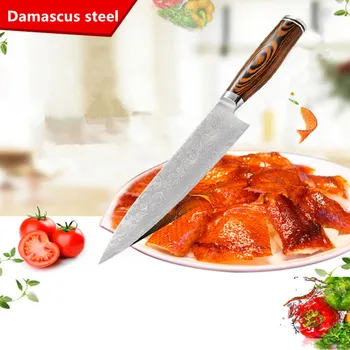 

CL -47 8"inch japanese kitchen knives 67 layers japan damascus vg10 chef knife Utility Meat Vegetable Multi Cleaver cooking tool