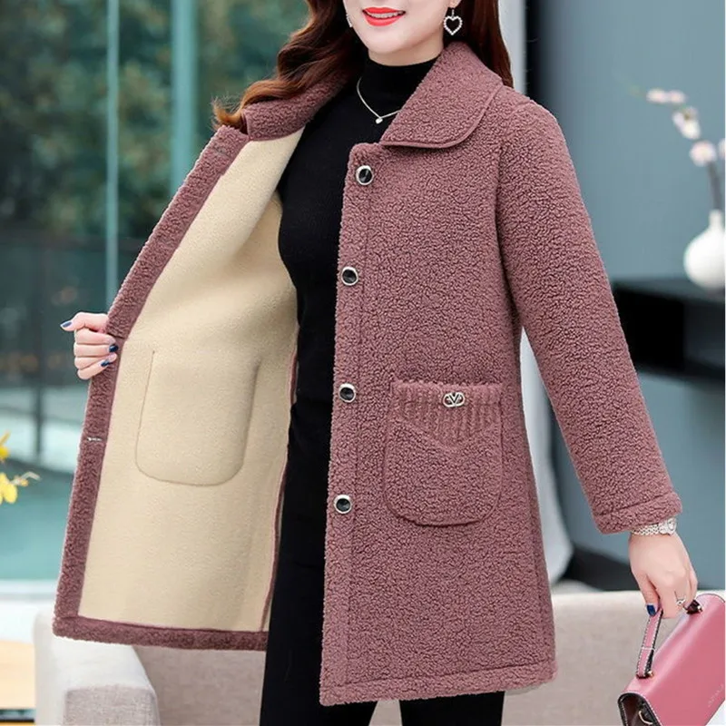 ふゆママ様用　CLANE WOOL DOWN LONG COAT Hooded Swing Coat in Pink, Hooded Wool Coat, Womens Coats