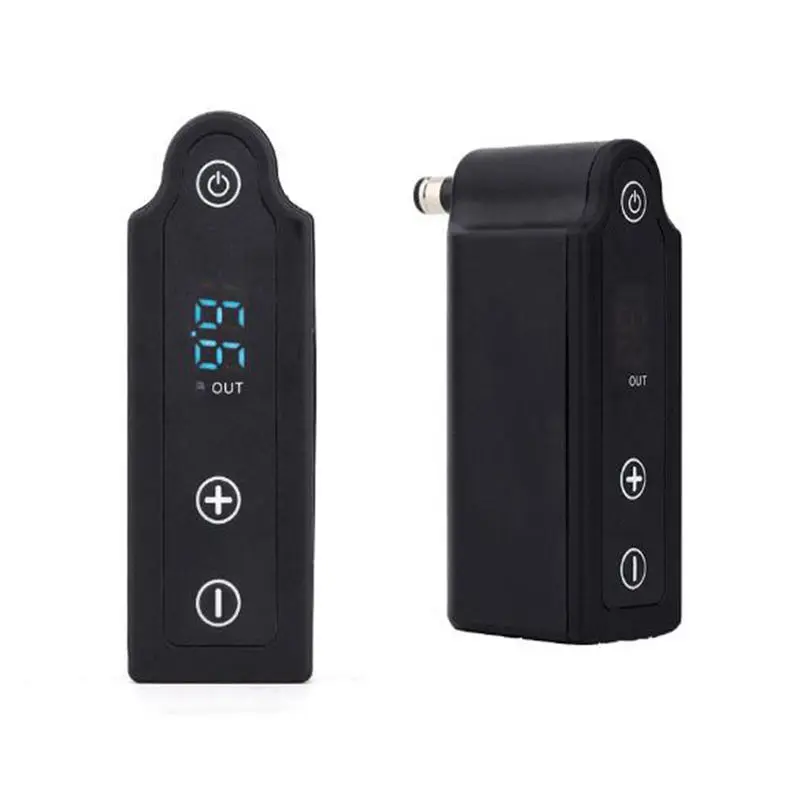 

Wireless Tattoo Power Supplies Mini Wireless Tattoo Power Supply for Tattoo Machines RCA and DC Connection Available Rechargable