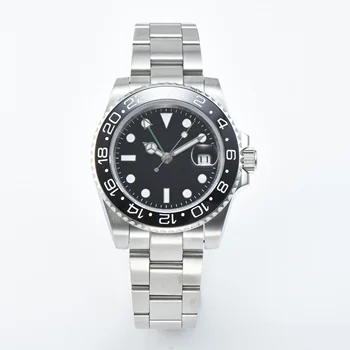 

2020 GMT Watch 40MM Sapphire Glass Men's 316L Stainless Steel Watch AAA Luxury Designer Brand Watch No Logo