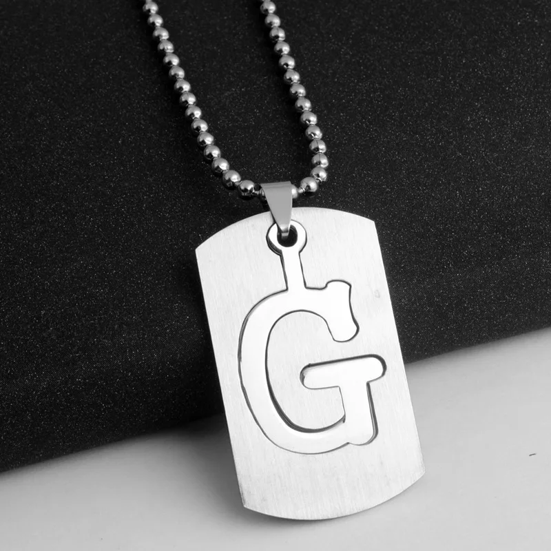 stainless steel English alphabet G sign 