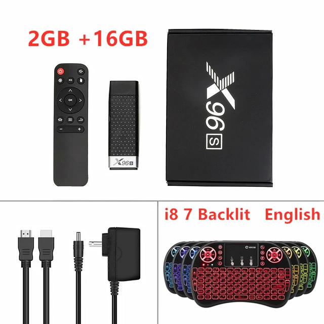 2G 16G i8 7 Backlit ТВ-карта X96S Android 8,1 Amlogic S905Y2 4 ГБ 32 ГБ 2 Гб 16 Гб X 96S S905Y2 BT4.2 2,4G 5,8G двойной wifi HD2.1 X96S Amlogic S905Y2 MINI - Цвет: 2G 16G i8 7 Backlit