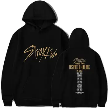 

Mainlead Kpop Stray Kids District 9 Unlock Hoodie Bangchan Felix Hyunjin Jeongin Album Music Party Pullover