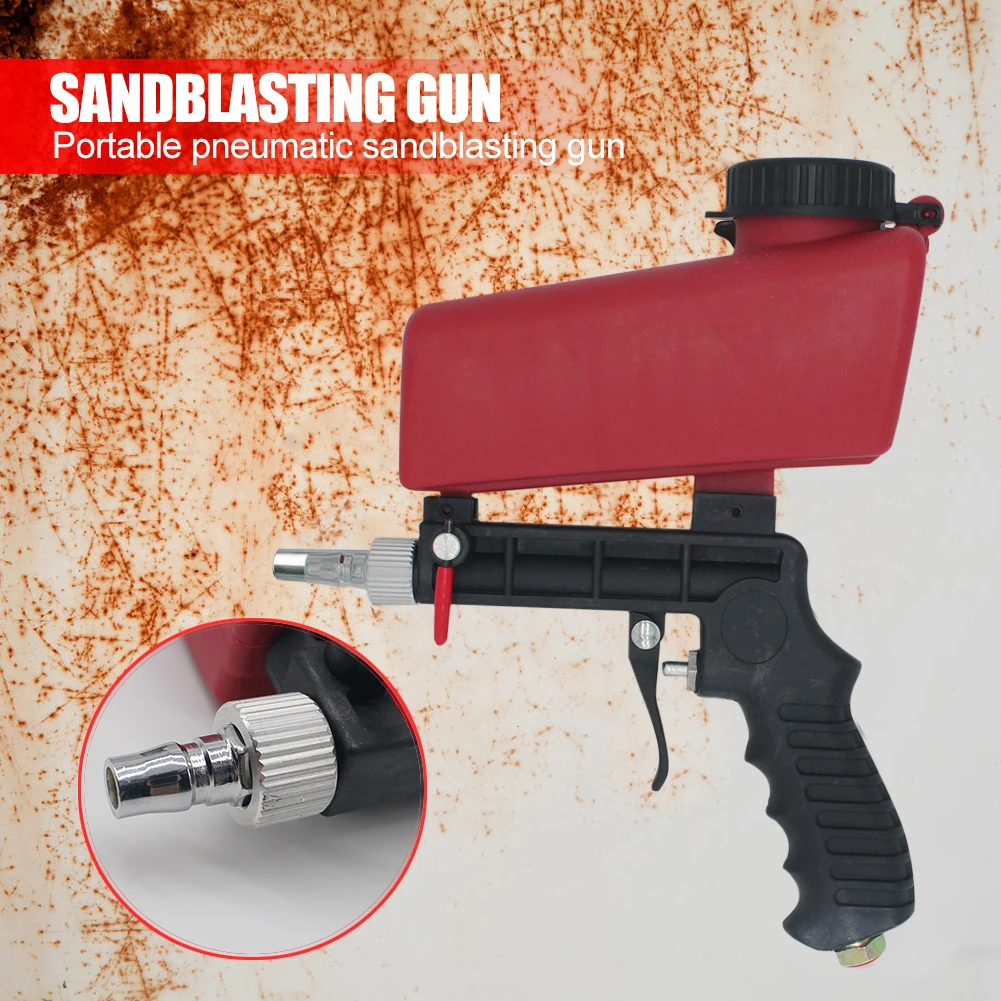 Adjustable Sandblasting Gun Sand Blaster Sand Blasting Machine Gravity