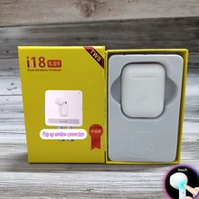 I18 tws беспроводные наушники Air in Ear Bluetooth наушники 5,0 вакуумные наушники гарнитура Сенсорное управление для apple iPhone xiaomi