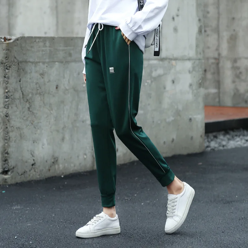 Женская одежда свободные спортивные женские новые весенние тонкие шорты Wei студенческие Большие размеры повседневные штаны-шаровары женские брюки