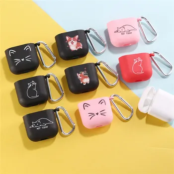 

Cute Cartoon Animal Puppy Cat For Airpods Pro Air Pods 2 1 Airpod Case Silicone Wireless Bluetooth Earphone Cover