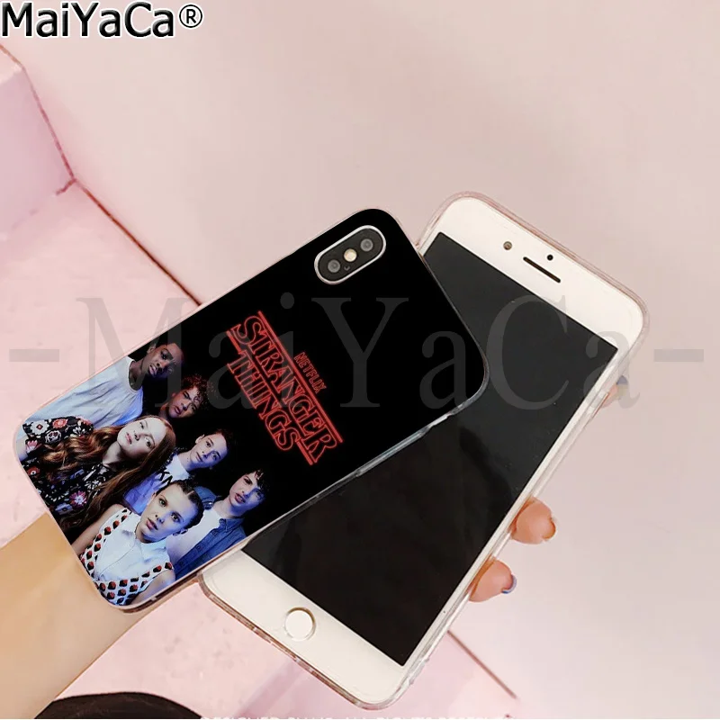 A14 MaiYaCa Stranger Things Сезон 3 ТПУ Мягкий силиконовый чехол для телефона чехол для Apple iPhone 8 7 6 6S Plus X XS MAX 5 5S SE XR чехол - Цвет: A14