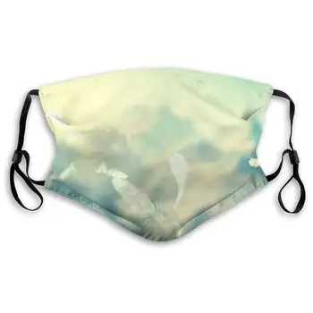 

LAURA FERGUSON Half Face Mask with Filter Unisex Tactical Winter Face Cover for Skiing Feather (11)