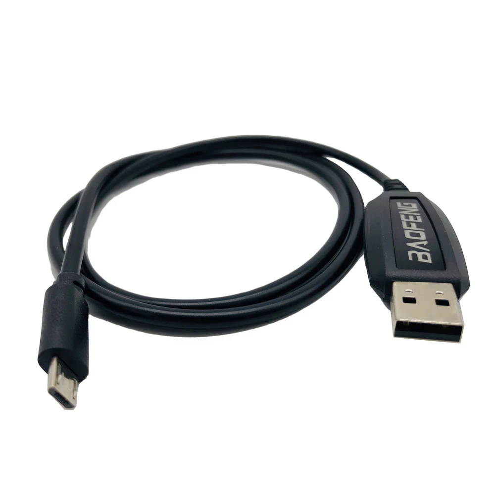 100% Original BAOFENG Bf t1 USB Programming Cable For baofeng BF-T1 bft1 Walkie Talkie Radio With CD software Parts Two Way radi