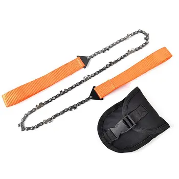 

Outdoor Camping Hand Chain Saw Portable Saw Survival Tool Manual Pruning Saw Multi-Function Wire Saw Pocket Saw