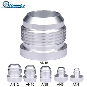 

AN10 AN 10 Male Aluminum Weld On Fitting Round Base High Quality