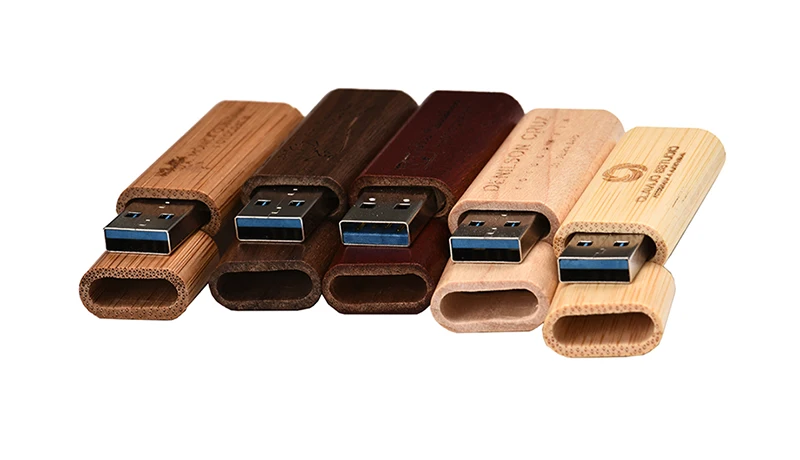 JASTER креативный Деревянный USB 3,0 флэш-накопитель 4 ГБ/8 ГБ/16 ГБ/32 ГБ/64 Гб внешний накопитель 5 шт. Бесплатный лазерные логотип гравировка