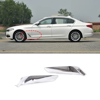 

Carbon Fiber Style ABS Car Fender Vents Decorative Cover Trim Sticker Accessories For BMW New 5 Series G30 2017 2018 Car-styling