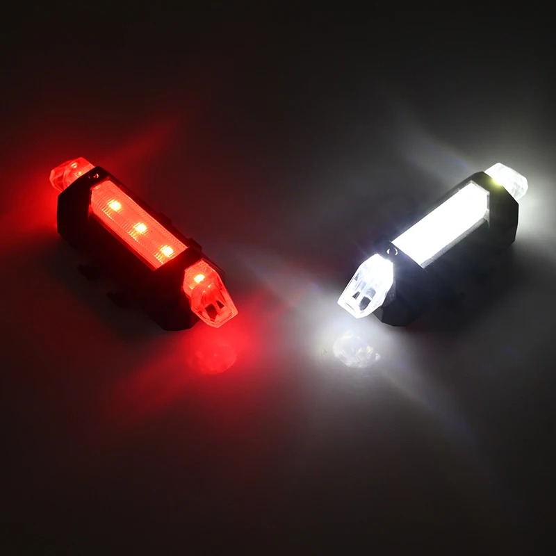 USB заряжаемый велосипедный светильник s светодиодный задний фонарь