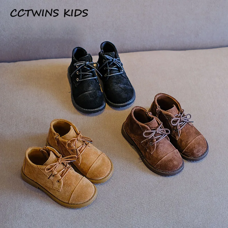 CCTWINS/детская обувь; коллекция года; сезон осень; Модные ботильоны для девочек; обувь из натуральной кожи для маленьких мальчиков; Детские Ботинки martin для малышей; MB159