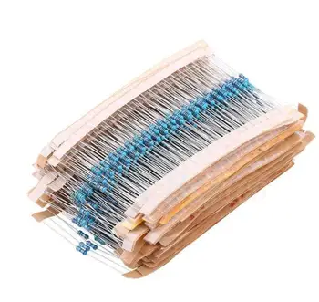 

100pcs 1/4W Metal film resistor 1% 4.3M ~ 10M 4.3M 4.7M 5.1M 5.6M 6.2M 6.8M 7.5M 8.2M 9.1M 10M