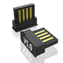 Novo 5.0 usb bluetooth adaptador compatível para transferência de arquivos de áudio pc mini computador portátil receptor usb dongle transmissor estável