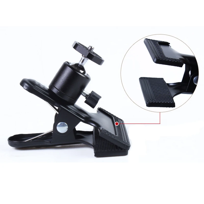 360 degree rotating Strong Clamp Universal clip For Gopro hero 7 6 5 4 3 2 1 SJCAM Xiaomi Yi Sports action camera Accessories (2)