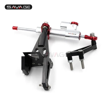 

Steering Damper Adjustable Stabilizer For KAWASAKI ER-6N 2009-2011/ ER-4N 11-2013 Motorcycle Linear Reverse Safety Kit ER6N ER4N