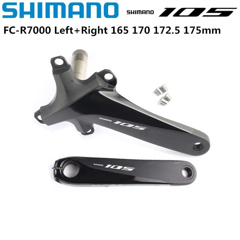 Shimano 105 R7000 Racefiets Fiets Crank Arm Links Rechts Drive Side 110BCD  165 170 172.5 175 Originele Fiets fiets Onderdelen|Bicycle Crank \u0026  Chainwheel| - AliExpress