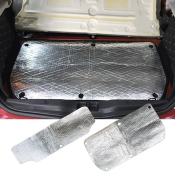 

5mm Car Sound Mat Proofing Deadener Heat Noise Insulation Deadening Mat Hood For Smart 451 fortwo Smart 453 fortwo forfour