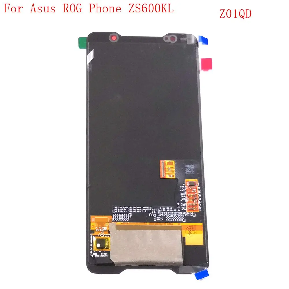 

6.0" For Asus ROG phone ZS600KL Z01QD LCD screen digitizer touch glass full set ROG1 lcd frame ROG 1