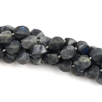 

15*22mm Natural Irregular Spectrolites Loose Spacer Beads For Jewelry Making DIY Necklace Bracelet Accessories 15Inches