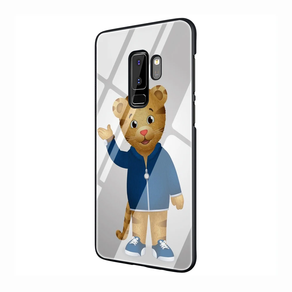 EWAU окрестности Даниэля Тигра Стекло чехол для телефона для samsung Galaxy S7 8; большие размеры 9, 10; плюс 10 плюс Note8 9 10 плюс A10 20 30 40 50 60 70 - Цвет: G4