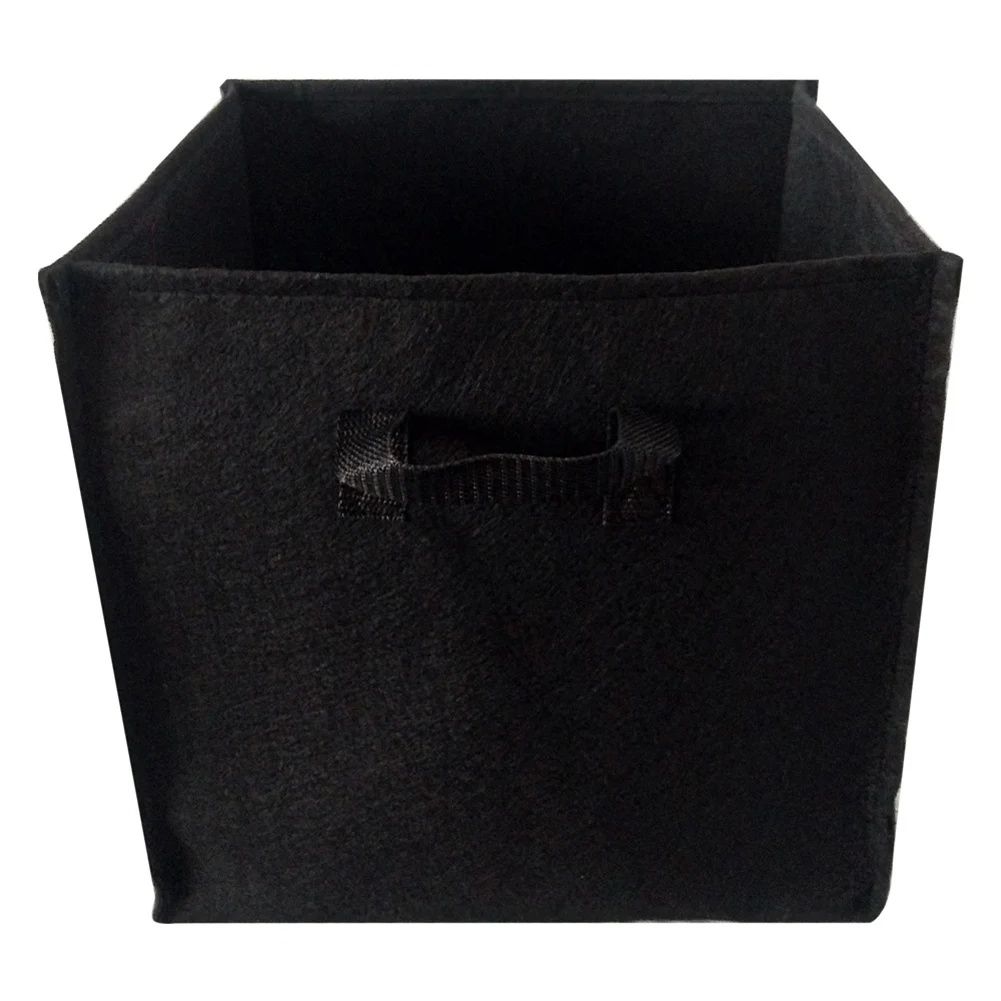 black 25cm Садовые мешки для выращивания, креативные мешки для картофеля, овощей, висячие Сумки для растений, томатных цветов, утолщенные мешки для роста растений - Цвет: black 25cm
