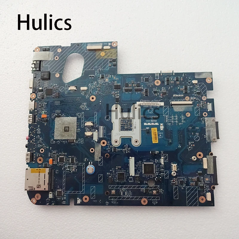 Hulics Original MBBDU02001 Motherboard For Acer Packard LJ71 J73 For Gateway NV72 NV73 NV76 BOARD LA-5051P Free CPU