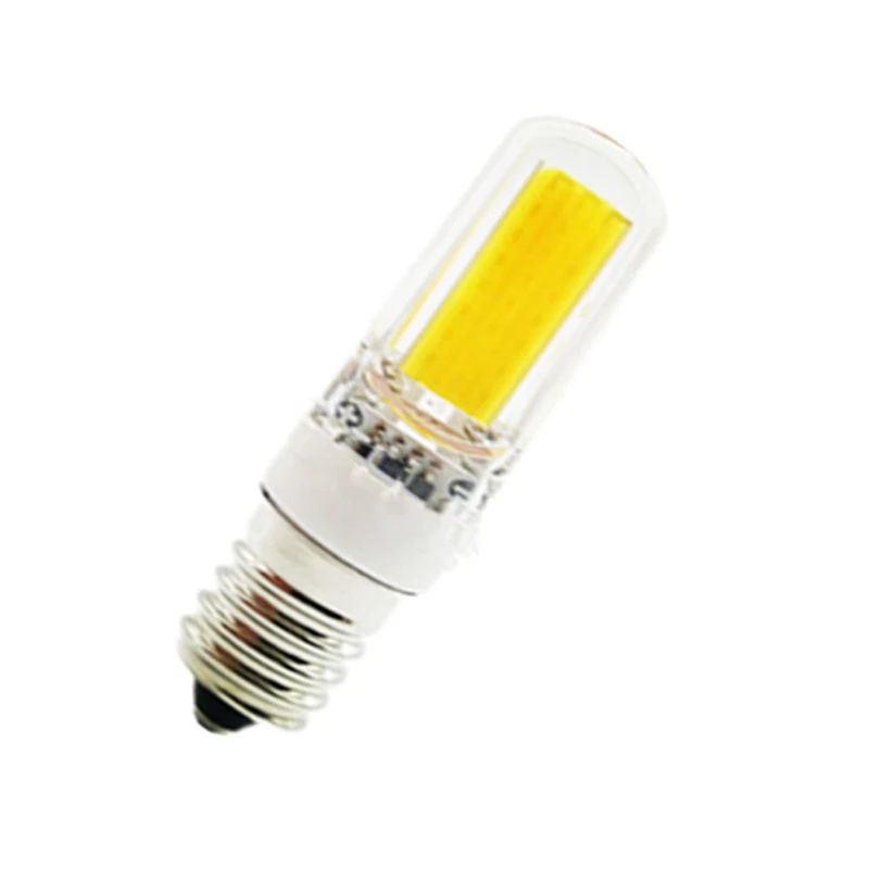 LED COB 전구 3000k 4000k 6000k 기계 샹들리에 크리스탈 전구, 할로겐 교체, 110V 220V 6W, G9 G4 E14, 10 개