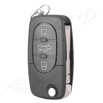 

Auto Car 3 Buttons Key Shell Replacement Remote Key Outer Shell Case For Audi A2 A3 A4 A6 A8 TT 1994-2006