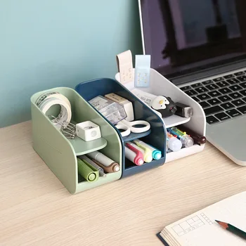 

Multi-Functional Stationery Magnetic Pencil Case Stationery Box Desktop Storage Box Sundries Finishing Box Office
