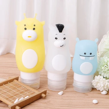 

Airline Carry Silicone Travel Bottles Portable Leakproof Opaque Containers X7YB