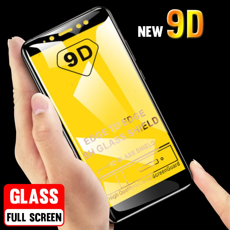 

9D Protective Tempered Glass For Huawei P20 Lite Glass P10 P smart Plus Screen Protector For Mate 20 Pro 10 Lite Glass Film 5D