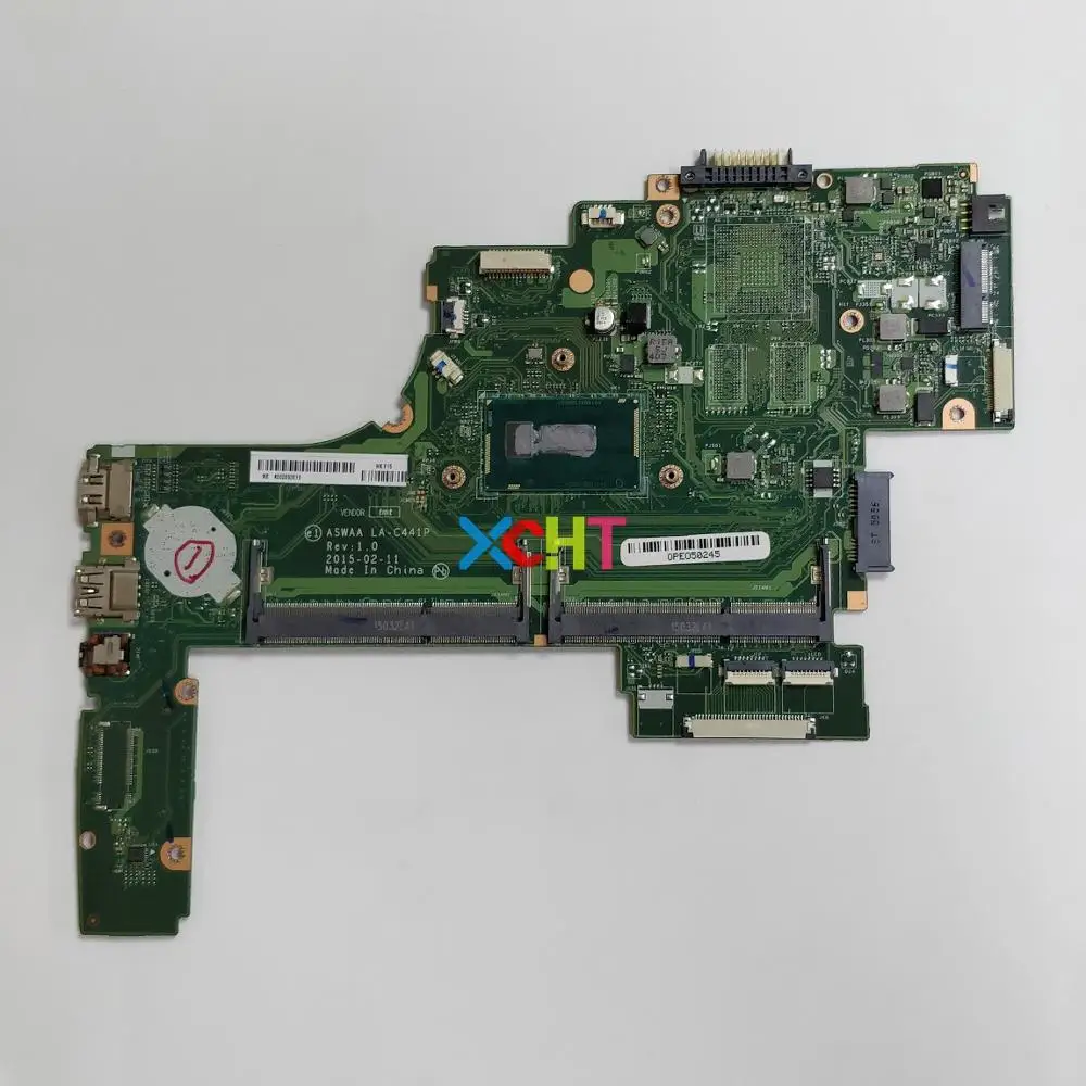 

K000893610 ASWAA LA-C441P w SR23Y I5-5200U CPU for Toshiba Satellite NoteBook PC Laptop Motherboard Mainboard