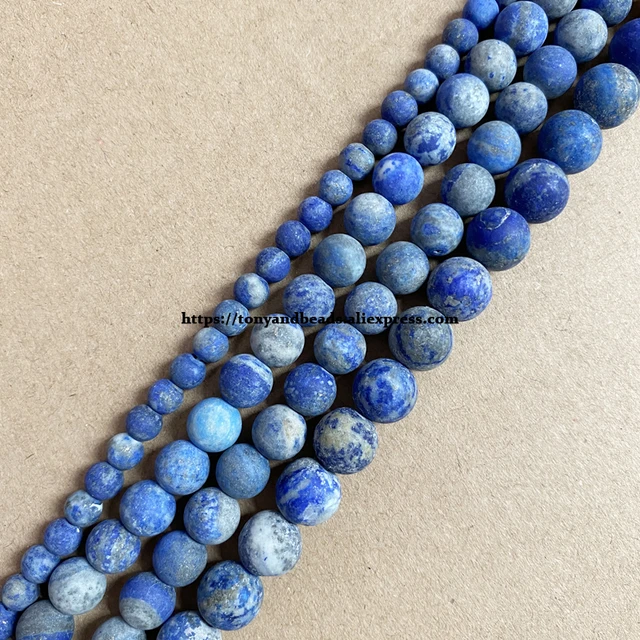 Lapis Lazuli Beads - 8mm Round AA Grade